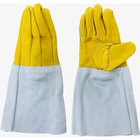 南村製作所 ラッキーワーカー 溶接用革手袋 コンビ5本指 6055 フリー 1セット(10双) 506-0190（直送品）