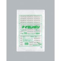 福助工業 福助 ナイロンポリ Sタイプ NO.16 0705152 1セット(1500枚:100枚×15袋) 481-1708（直送品）