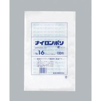 福助工業 福助 ナイロンポリ Eタイプ NO.16 0703151 1セット(1500枚:100枚×15袋) 481-1729（直送品）