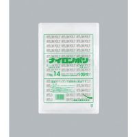 福助工業 福助 ナイロンポリ Sタイプ NO.14 0705144 1セット(2000枚:100枚×20袋) 481-1656（直送品）