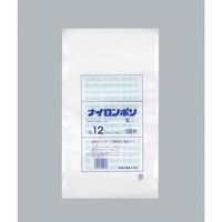 福助工業 福助 ナイロンポリ Eタイプ NO.12 0703117 1セット(2000枚:100枚×20袋) 481-3252（直送品）