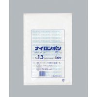 福助工業 福助 ナイロンポリ Eタイプ NO.13 0703125 1セット(2000枚:100枚×20袋) 481-3281（直送品）