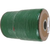 ユタカメイク PEカラーロープ ドラム巻 グリーン 3mm×200m RE-N73 1セット(200m) 460-0206（直送品）