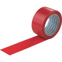 ダイヤテックス パイオラン クロスカットテープ 50mm×25m レッド K-10-RE-SH 50MMX25M 1セット(30巻)（直送品）