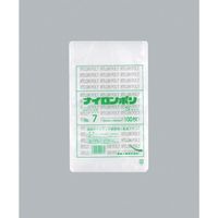 福助工業 福助 ナイロンポリ Sタイプ NO.7 0705063 1セット(3000枚:100枚×30袋) 481-0097（直送品）