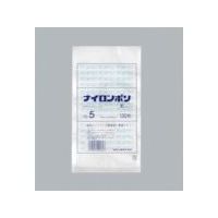 福助工業 福助 ナイロンポリ Eタイプ NO.5 0703044 1セット(3000枚:100枚×30袋) 481-0080（直送品）