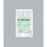 福助工業 福助 ナイロンポリ Sタイプ NO.2 0705004 1セット(4000枚:100枚×40袋) 481-1654（直送品）