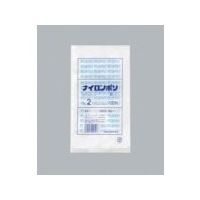 福助工業 福助 ナイロンポリ Eタイプ NO.2 0703011 1セット(4000枚:100枚×40袋) 481-0083（直送品）