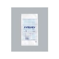 福助工業 福助 ナイロンポリ Eタイプ NO.3 0703028 1セット(4000枚:100枚×40袋) 481-3284（直送品）