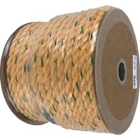 ユタカメイク KPロープ ドラム巻 12mm×45m RK-N6 1セット(45m) 474-4370（直送品）