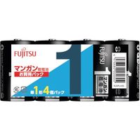 FDK マンガン 黒 単1形 (4本入) R20PU(4S) 1セット(20本:4本×5パック) 337-9382（直送品）