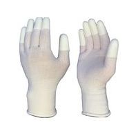 ハンボ BESTGRIP 業務用ウレタン 指先コート ホワイト M 10双 PM300-WH-10P-M 1セット(50双:10双×5組)（直送品）