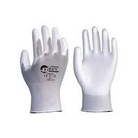 ハンボ BESTGRIP 業務用ウレタン背抜き ホワイト LL 10双 PE300-WT-10P-LL 1セット(50双:10双×5組)（直送品）