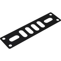 八幡ねじ YAHATA 曲板 黒 No.93 4979874293688 1セット(5個) 425-6201（直送品）