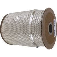 ユタカメイク 綿ロープ ドラム巻 6mm×70m RC-N10 1セット(70m) 474-4334（直送品）