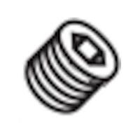 タンガロイ 部品 ホース接続用ねじ PLUGG1/8-6.5TL360 1個 286-8398（直送品）