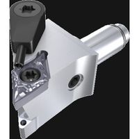 タンガロイ タング・ターン・ジェット スクリューオン式ヘッド QCーJSDJ2CRーCHP QC12-JSDJ2CR11-CHP 1個（直送品）