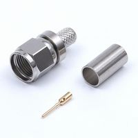 トーコネ TYC Fコネクタストレートプラグ FP-4CFA 1個 475-5398（直送品）