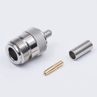 トーコネ TYC Nコネクタストレートジャック NJ-58A 1個 475-5408（直送品）