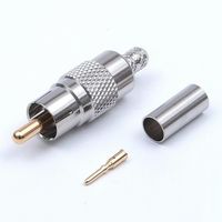 トーコネ TYC RCAコネクタストレートプラグ RP-3A 1個 475-3815（直送品）