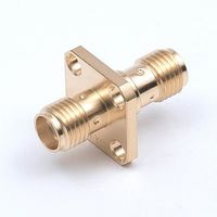 トーコネ TYC SMAコネクタパネルアダプター SMA-PA-JJ(AU) 1個 475-0739（直送品）