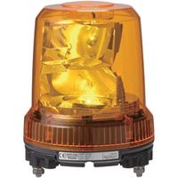 パトライト 強耐振型LED回転灯 RLR-M2-P-Y 1台 835-8315（直送品
