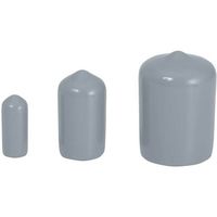 岩田製作所 IWATA 保護キャップ 丸 (1個入) 灰 HLGY500-P 1パック(1個) 524-8765（直送品）