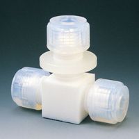 フロンケミカル フッ素樹脂 接続ジョイントTP型 6φ NR0052-001 1個 734-5470（直送品）