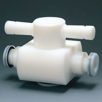 フロンケミカル フッ素樹脂(PTFE)分離型ニューコックD型 オリフィス4φ NR0041-001 1個 734-5259（直送品）