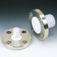 フロンケミカル SUS+フッ素樹脂フランジアダプター 15Aー10K 8パイ NR1232-002 1個 735-2298（直送品）