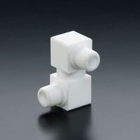 フロンケミカル フッ素樹脂フレキシブルニップル R1/4×R3/8 NR1654-002 1個 735-4339（直送品）