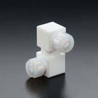 フロンケミカル フッ素樹脂フレキシブル接続ジョイント 1/4パイ×1/4パイ NR1650-011 1個 735-3880（直送品）