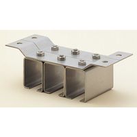 ヤボシ 天井継受三連(ステンレス製) 2号 S2TT3 1個 495-3836（直送品）