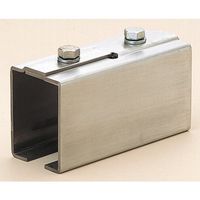 ヤボシ トラックホルダー(ステンレス製) 2号 S2TRHD 1個 495-3815（直送品）