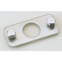 ヤボシ レール固定板(ステンレス製) 2号 S2KB 1個 494-9144（直送品）