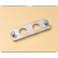 ヤボシ 継受用レール固定板(ステンレス製) 2号 S2TKB 1個 495-0645（直送品）