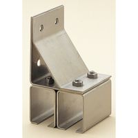 ヤボシ ジョインター付横継受二連(ステンレス製) 2号 S2YT2-J 1個 495-0672（直送品）