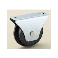 ヤボシ フジロイヤル重量戸車 L型(トロ型) 130mm 枠付 R130L 1個 495-0718（直送品）