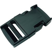 ユタカメイク 平ベルト金具 サイドリリースバックル 角型 30mm幅用 (1個入り) JNA-230 1個 474-4375（直送品）