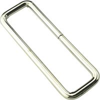 ユタカメイク 平ベルト金具 角カン 38mm幅用 (4個入り) JL-138 1袋(4個) 474-4309（直送品）