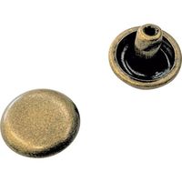 ユタカメイク 平ベルト金具 両面カシメ 大オス・メス(各10個) JO-L 1袋(10組) 474-4359（直送品）