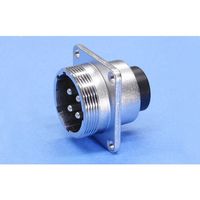 七星科学研究所 七星 NJCシリーズJIS規格中型メタルコネクタ パネル取付レセプタクル NJC-2410-RF 1個 517-4292（直送品）