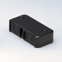 石黒製作所 プラパート シャッターカバーコンセント 黒 電源2口 G102-E-B 1個 474-5120（直送品）