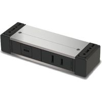 石黒製作所 プラパート カセット式コンセント G001 シルバー 電源1口/USBーC(中継)1口 G001-2-EC-S 1個（直送品）
