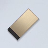 石黒製作所 プラパート スライドカバーコンセント・シングル ステンレスカバー USB(給電) ゴールド G141S-UC-GD 1個（直送品）