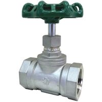 大和バルブ グローブバルブ 25A(10K、ステンレス) S10SS 25A 1個 472-0109（直送品）