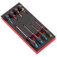 FACOM スクリュードライバーセット MODM.AT3 PROTWIST 8本入り 1個 450-6446（直送品）