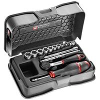 2個セット 12pcs1/2”貫通ラチェットソケットセット RS-09133 SATA Tools