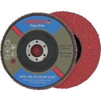 三研空機 HARDY HARDYフラップディスクHFDー100CO40SPーHEC HFD-100CO 40 SP-H EC 1箱(10枚)（直送品）