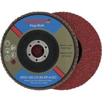 三研空機 HARDY HARDYフラップディスクHFDー100CO80SPーHEC HFD-100CO 80 SP-H EC 1箱(10枚)（直送品）